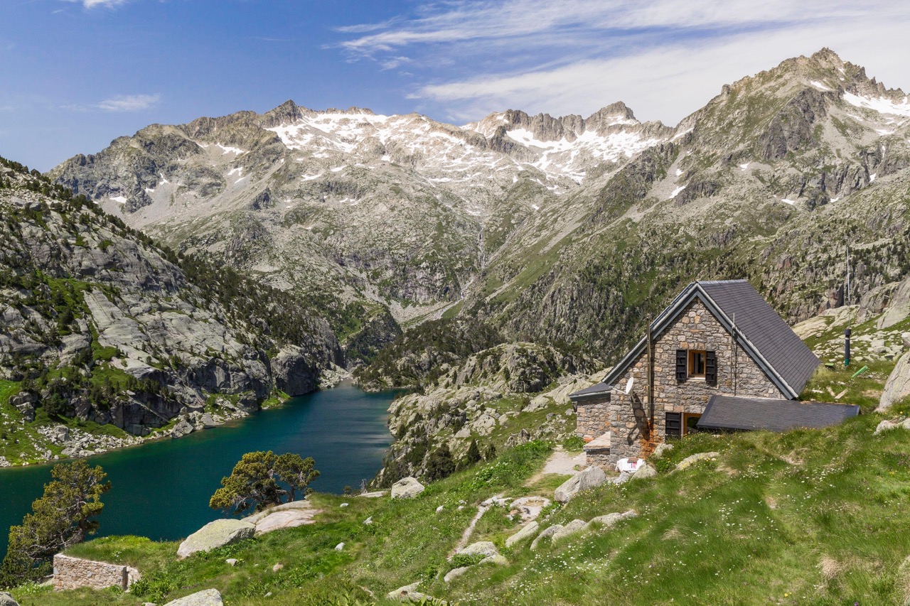 Pyrenees mountain trail 10