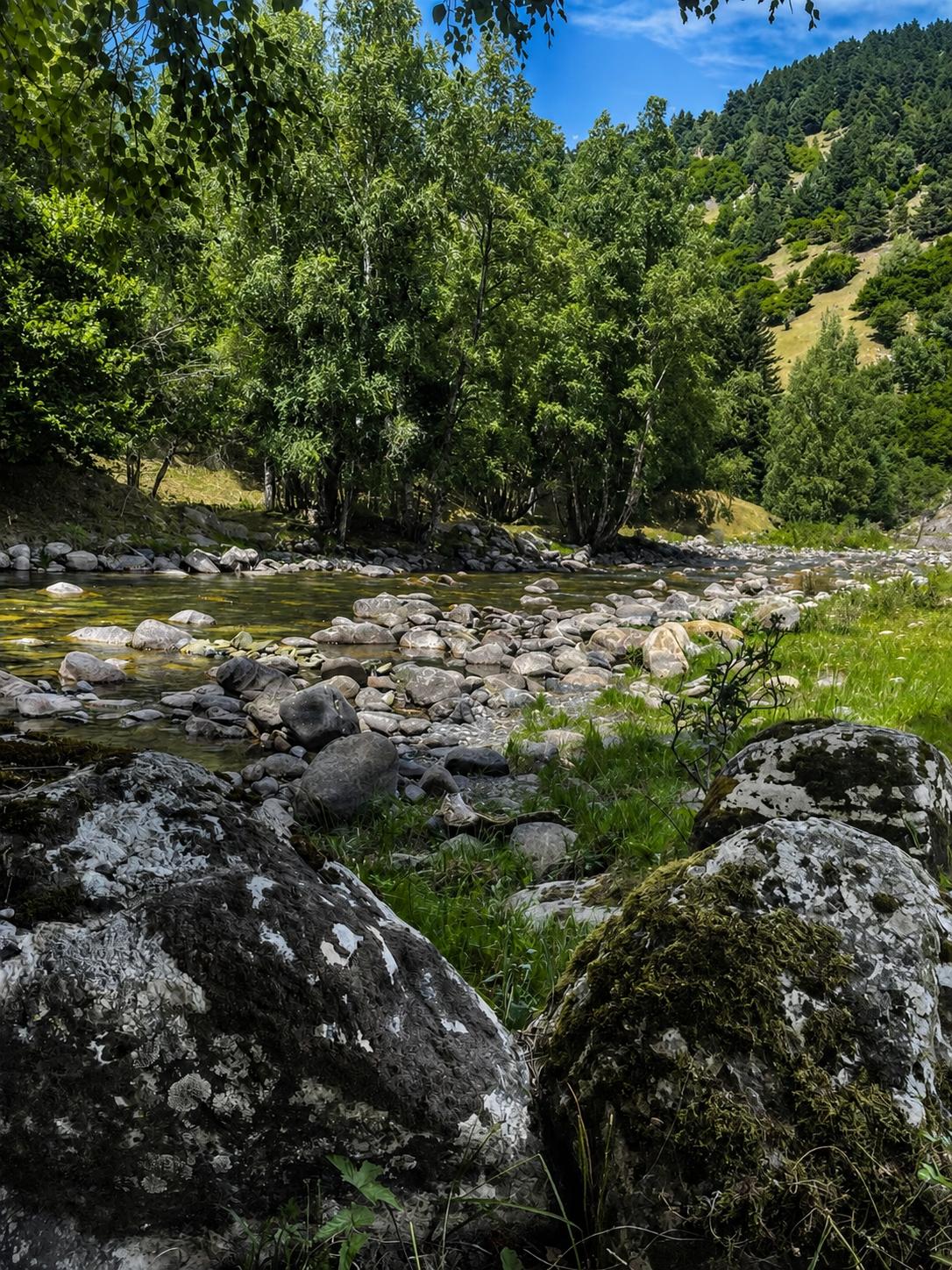 Pyrenees high mountain pass 7